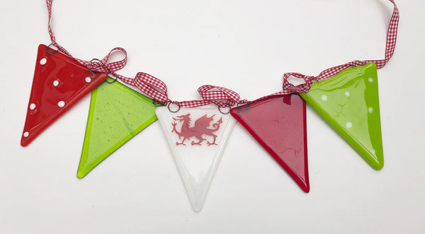 Welsh Dragon Mummy Bunting