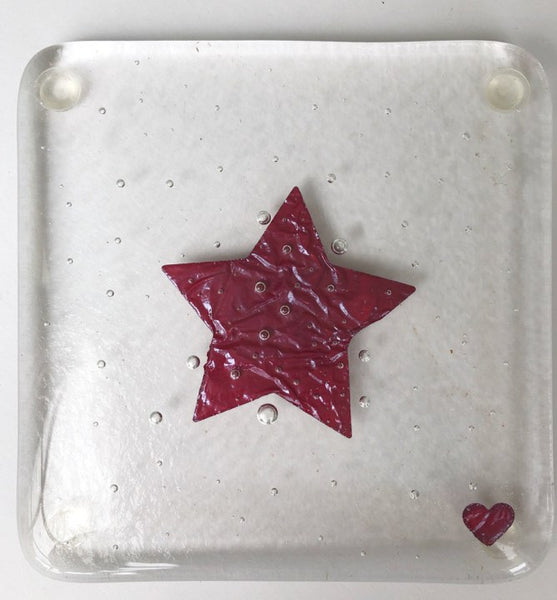 Copper Star Coaster Set