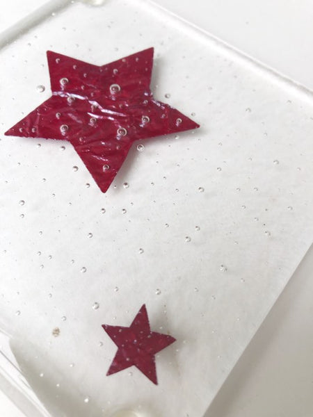 Copper Star Coaster Set