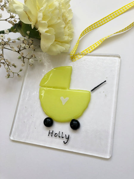 Square New Baby Pram Decoration