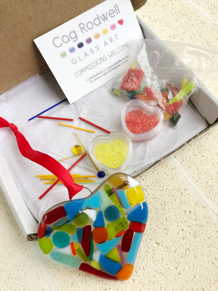 Make at Home Multicoloured Heart Kit