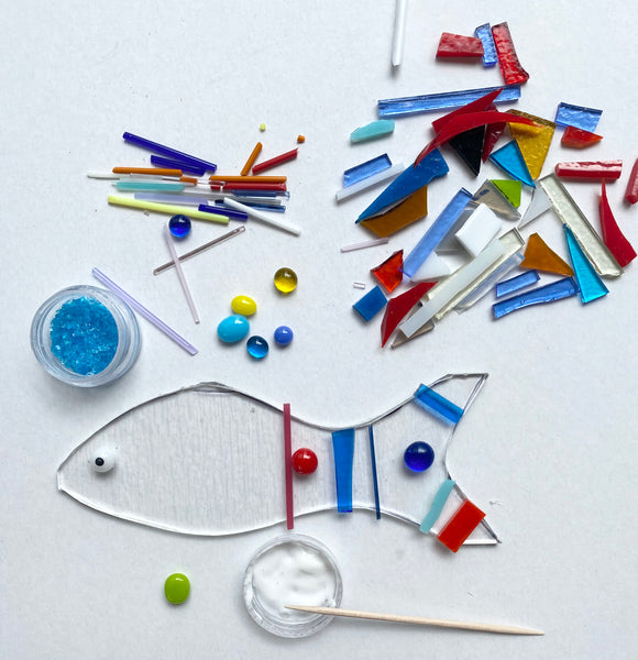 Make at Home Multicoloured Fish Kit