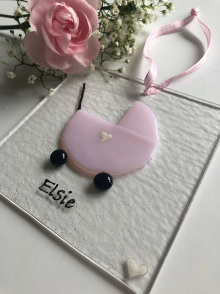 Square New Baby Pram Decoration