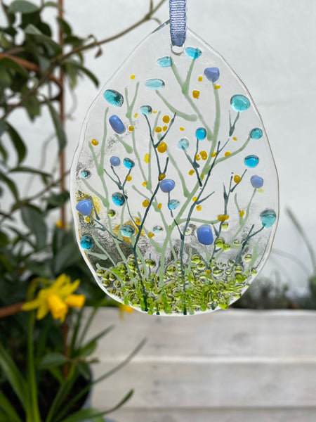 Floral Easter Egg Decoration