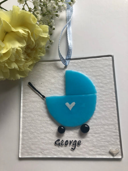 Square New Baby Pram Decoration