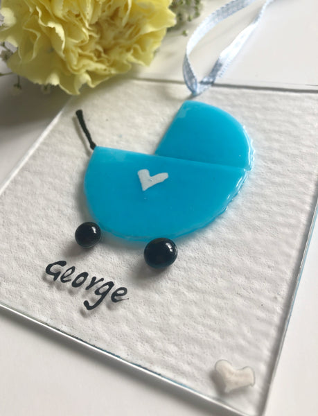 Square New Baby Pram Decoration