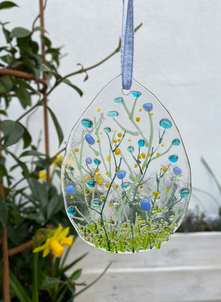 Floral Easter Egg Decoration