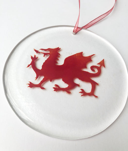 Welsh Dragon Suncatcher