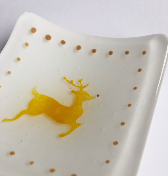 Mini Leaping Reindeer Bowl