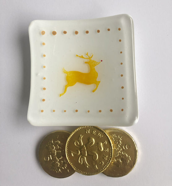Mini Leaping Reindeer Bowl