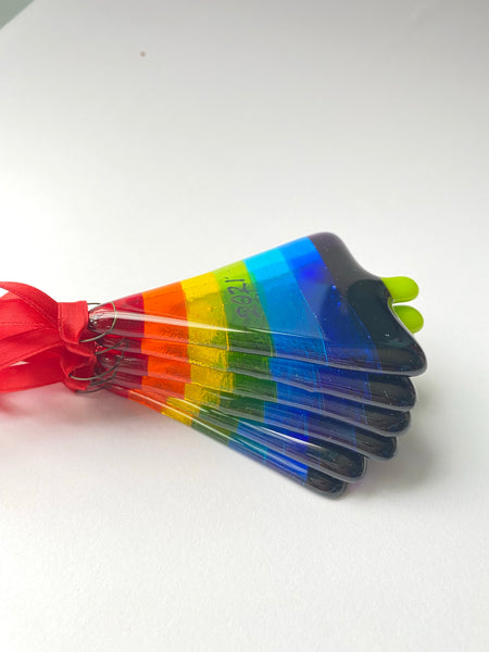 Rainbow Christmas tree