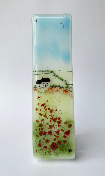 Tall Cottage Candle Holder