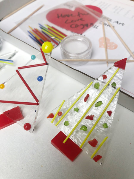 Make at Home Multicoloured Christmas Tree Kit