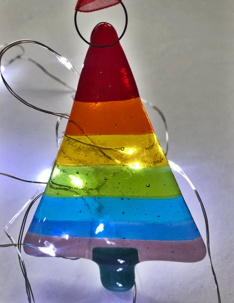 Rainbow Christmas tree