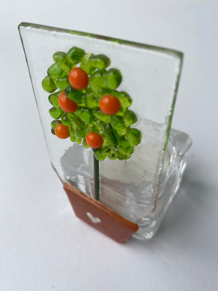 Orange Tree Candle Holder