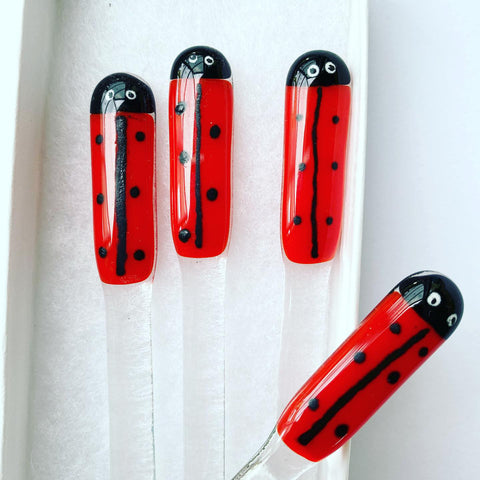 Ladybird Swizzle Sticks