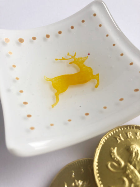 Mini Leaping Reindeer Bowl