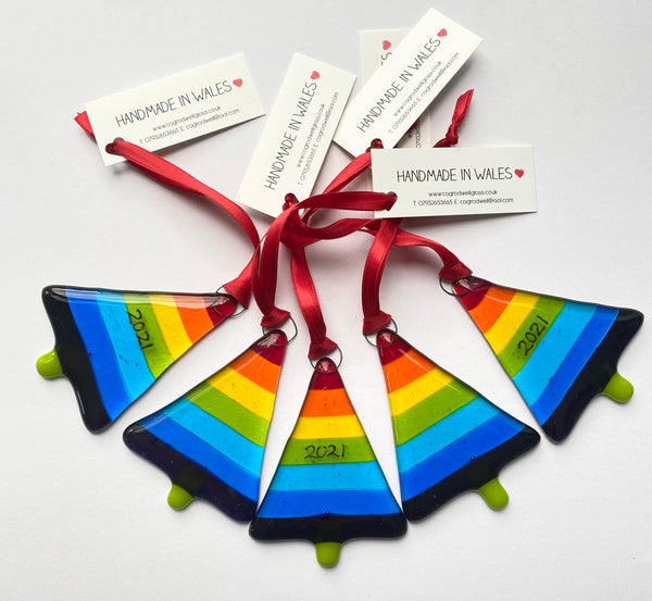 Rainbow Christmas tree