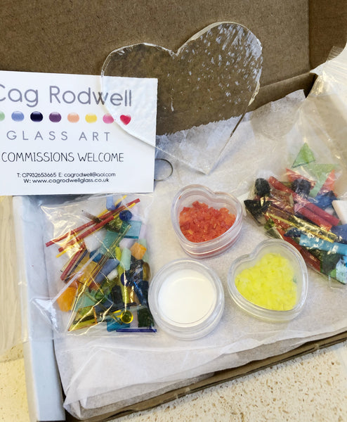 Make at Home Multicoloured Heart Kit