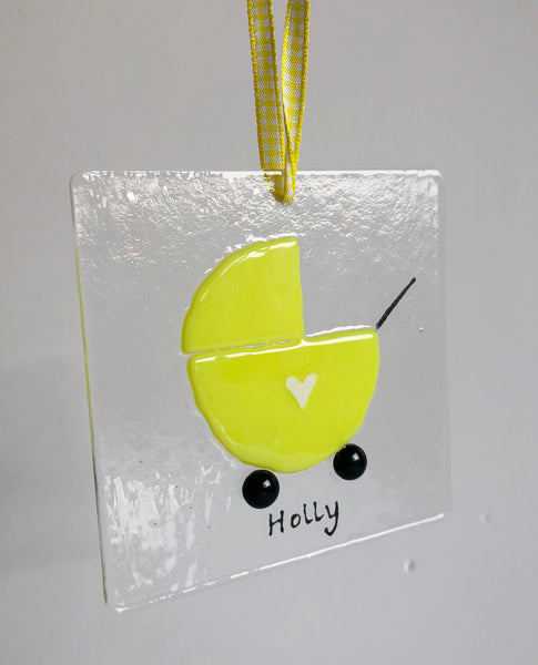 Square New Baby Pram Decoration