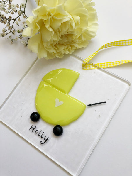 Square New Baby Pram Decoration