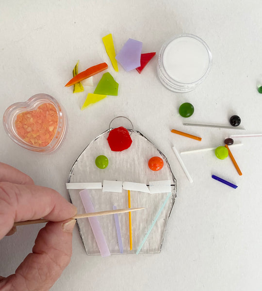 Make at Home Multicoloured Cupcake Kit