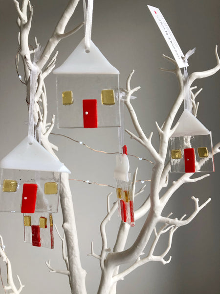 Snowy House Decoration