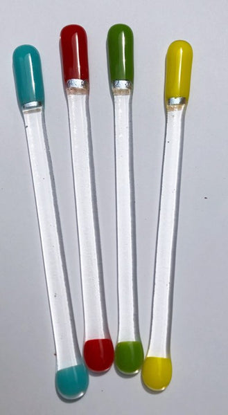Silver Flash Swizzle Sticks