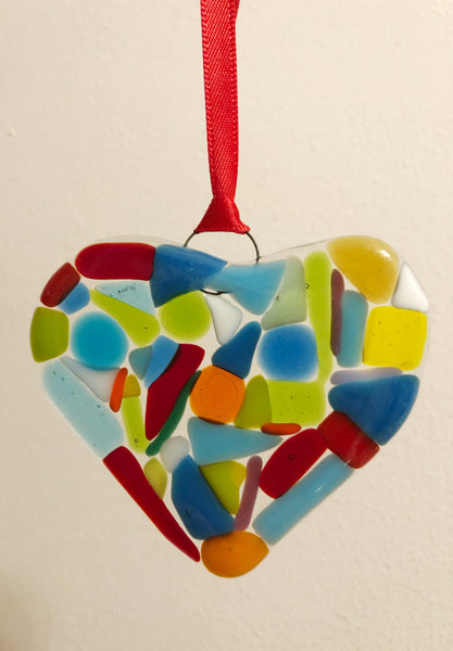 Make at Home Multicoloured Heart Kit