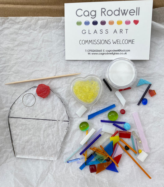 Make at Home Multicoloured Cupcake Kit