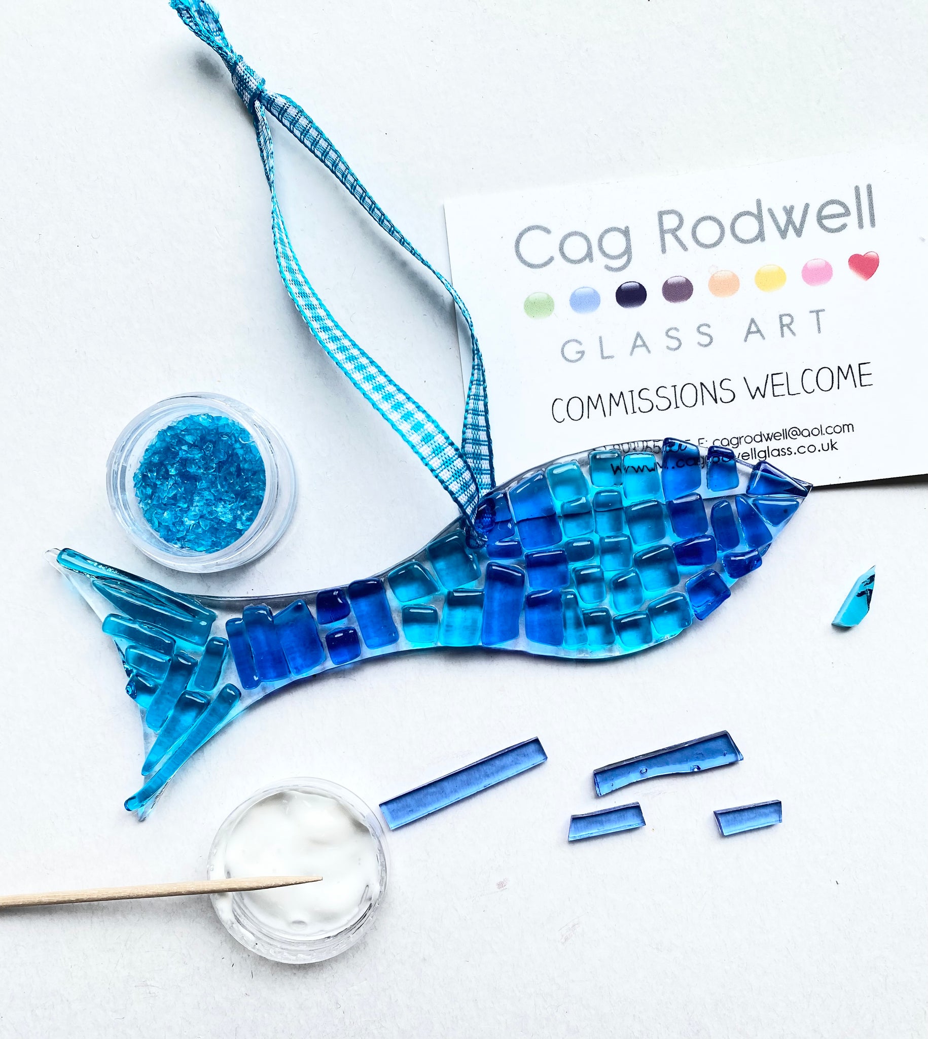 Make at Home Multicoloured Fish Kit – Cag Rodwell Glass Shop