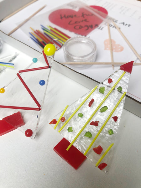 Make at Home Multicoloured Christmas Tree Kit