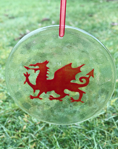 Welsh Dragon Suncatcher